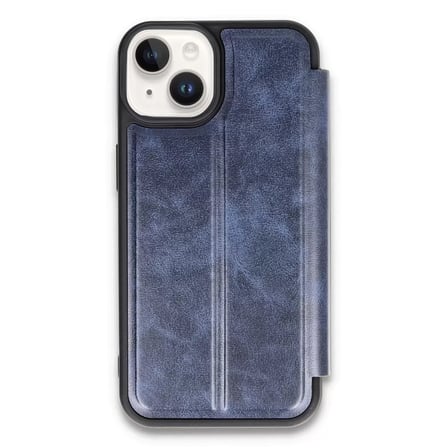 Newface Apple iPhone 14 Kılıf Flip Cover - Lacivert