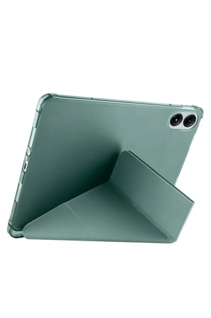 Newface Xiaomi Redmi Pad SE 4G Kılıf Kalemlikli Mars Tablet Kılıfı - Koyu Yeşil