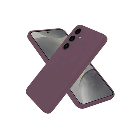 Newface Samsung Galaxy A06 Kılıf First Silikon - Mürdüm