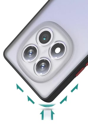 Newface Xiaomi Redmi Note 14 Pro 4G Kılıf Montreal Silikon Kapak - Siyah