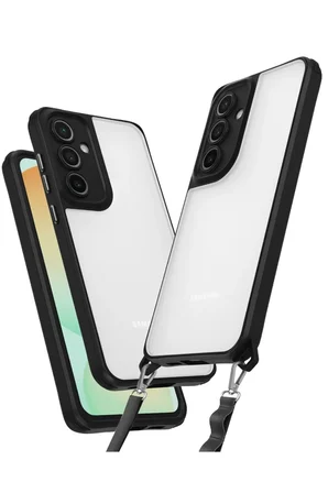 Newface Samsung Galaxy A25 5G Kılıf Penta Silikon Kılıf - Siyah