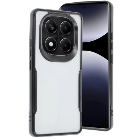 Newface Xiaomi Redmi Note 14 Pro Plus Kılıf Boyi Silikon Kapak - Siyah
