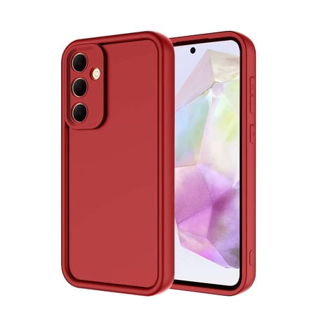 Newface Samsung Galaxy A26 Kılıf Viera Silikon - Kırmızı