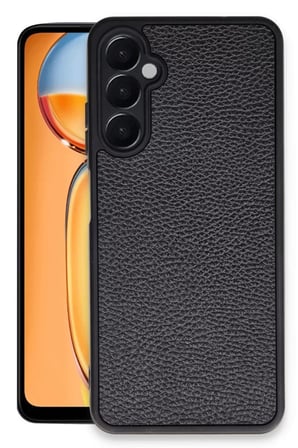 Newface Samsung Galaxy A26 Kılıf Aras Deri Kapak - Siyah