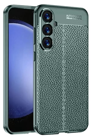 Newface Samsung A56 Kılıf Auto Focus Kapak - Koyu Yeşil