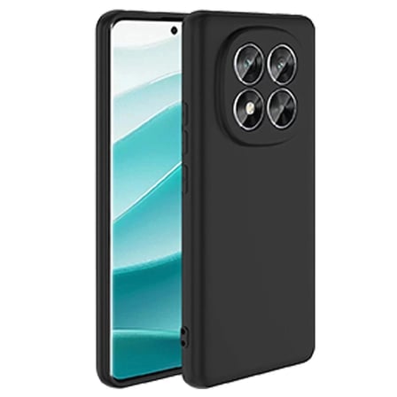 Newface Xiaomi Redmi Note 14 Pro 5G Kılıf Nano içi Kadife Silikon - Siyah