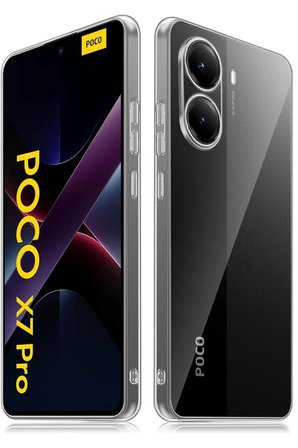 Newface Xiaomi Poco X7 Pro Kılıf Lüx Şeffaf Silikon