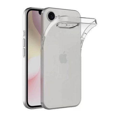 Newface Apple iPhone 16E Kılıf Lüx Şeffaf Silikon