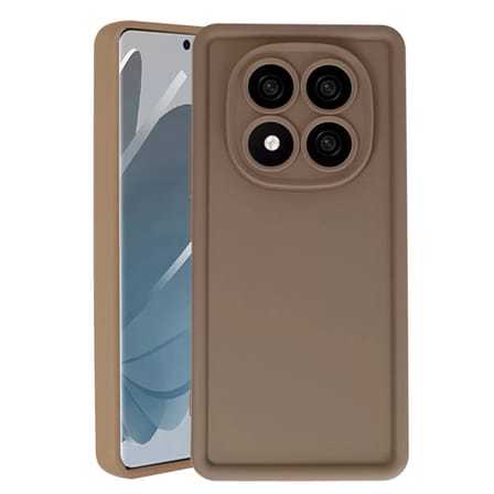 Newface Xiaomi Redmi Note 14 Pro 5G Kılıf Viera Silikon - Kahverengi