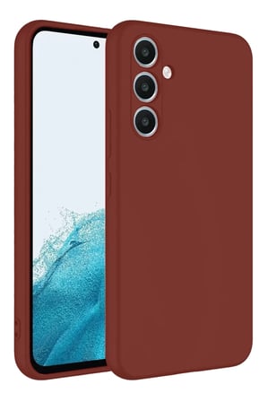 Newface Samsung Galaxy A16 5G Kılıf First Silikon - Bordo