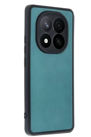 Newface Xiaomi Redmi Note 14 Pro 4G Kılıf Aras Deri Kapak - Açık Yeşil