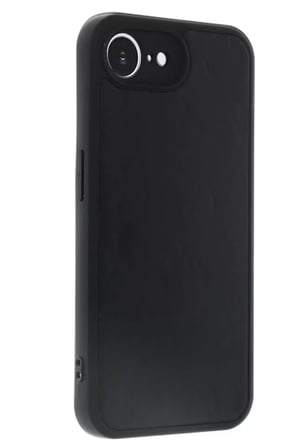 Newface Apple iPhone 16E Kılıf Aras Deri Kapak - Siyah