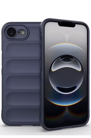 Newface Apple iPhone 16E Kılıf Optimum Silikon - Lacivert