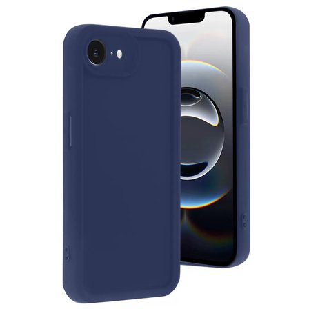 Newface Apple iPhone 16E Kılıf Viera Silikon - Lacivert