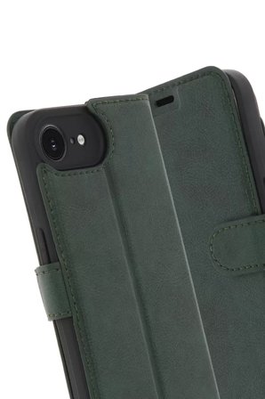 Newface Apple iPhone 16E Kılıf Trend S Plus Kapaklı Kılıf - Yeşil
