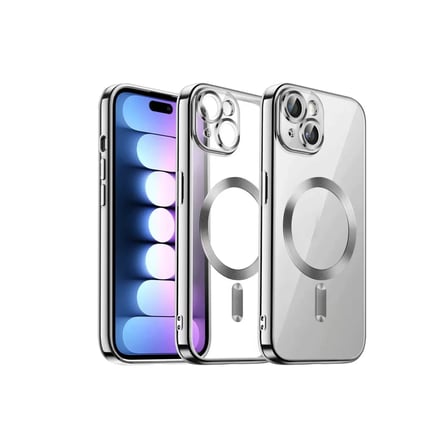 Newface Apple iPhone 14 Kılıf Kross Magneticsafe Kapak - Titan Gri