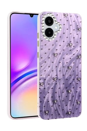Newface Samsung Galaxy A06 Kılıf Blade Aynalı Desenli Kapak - Desen 2