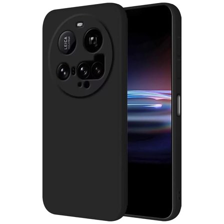 Newface Xiaomi Mi 15 Ultra Kılıf Nano içi Kadife Silikon - Siyah