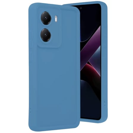 Newface Xiaomi Poco X7 Pro Viera Silikon - Mavi