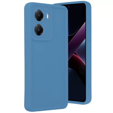 Newface Xiaomi Poco X7 Pro Viera Silikon - Mavi