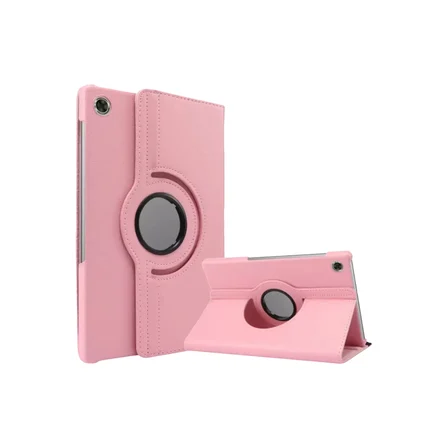 Newface Lenovo Tab M10 TB311FU Kılıf 360 Tablet Deri Kılıf - Pembe