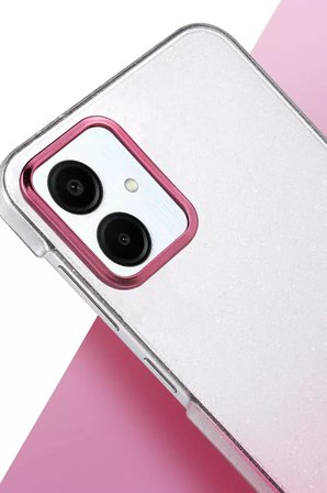 Newface Samsung Galaxy A06 Glossy Kapak - Mavi