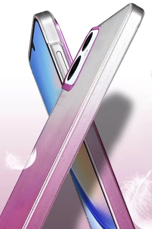 Newface Samsung Galaxy A06 Glossy Kapak - Mavi