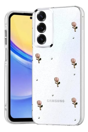 Newface Samsung Galaxy S25 Fiyonk Desenli Kapak - Desen 6