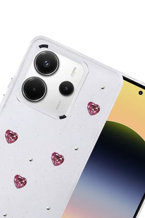 Newface Xiaomi Redmi Note 14 4G Fiyonk Desenli Kapak - Desen 3