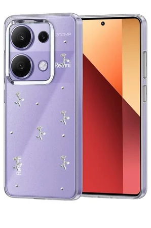 Newface Xiaomi Redmi Note 13 Pro 4G Fiyonk Desenli Kapak - Desen 2