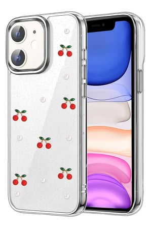 Newface Apple iPhone 11 Fiyonk Desenli Kapak - Desen 9
