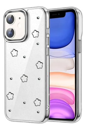 Newface Apple iPhone 12 Fiyonk Desenli Kapak - Desen 2
