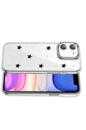 Newface Apple iPhone 12 Fiyonk Desenli Kapak - Desen 7