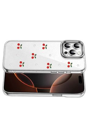 Newface Apple iPhone 16 Pro Max Fiyonk Desenli Kapak - Desen 9