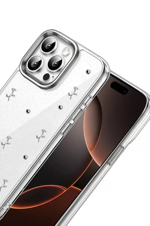 Newface Apple iPhone 15 Pro Max Fiyonk Desenli Kapak - Desen 4