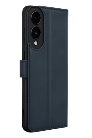 Newface Samsung Galaxy S25 Edge Trend S Plus Kapaklı Kılıf - Lacivert
