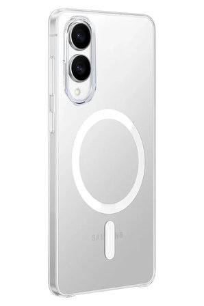 Newface Samsung Galaxy S25 Edge Kılıf PC Zara Magsafe Şeffaf Kılıf - Şeffaf