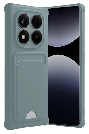Newface Xiaomi Redmi Note 14 Pro 5G Kelvin Kartvizitli Silikon - Açık Yeşil