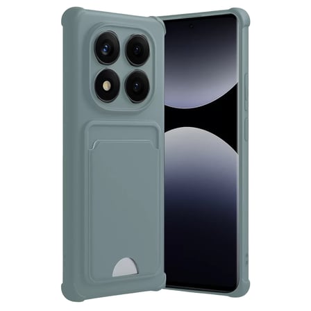 Newface Xiaomi Redmi Note 14 Pro 5G Kelvin Kartvizitli Silikon - Açık Yeşil