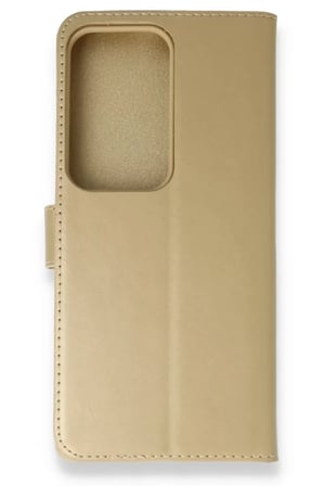 Newface Samsung Galaxy S20 Ultra Trend S Plus Kapaklı Kılıf - Gold