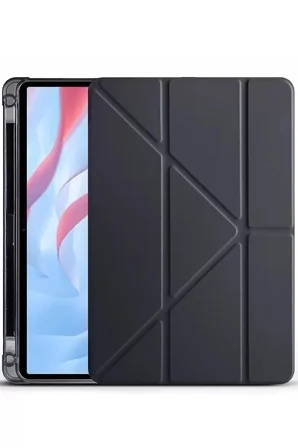 Newface Huawei Honor Pad X9A Kalemlikli Mars Tablet Kılıfı - Siyah