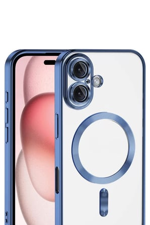 Newface Apple iPhone 17 Kross Magneticsafe Kapak - Sierra Blue