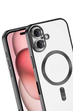 Newface Apple iPhone 17 Kross Magneticsafe Kapak - Siyah