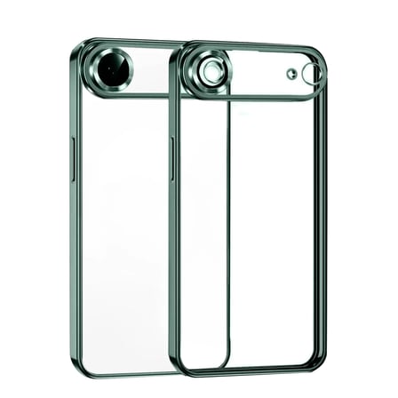Newface Apple iPhone 17 Air Razer Lensli Silikon - Yeşil