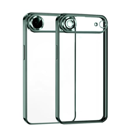 Newface Apple iPhone 17 Air Razer Lensli Silikon - Yeşil