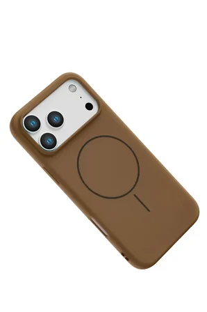 Joko Apple iPhone 17 Pro Max Jully Magsafe Kapak - Kahverengi