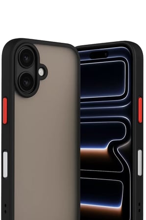 Newface Apple iPhone 17 Kılıf Montreal Silikon Kapak - Siyah