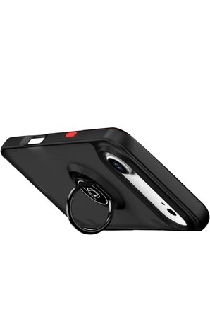 Newface Apple iPhone 17 Air Montreal Yüzüklü Silikon Kapak - Siyah