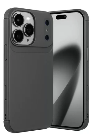 Newface Apple iPhone 17 Pro Auto Focus Karbon Kapak - Gri
