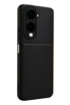 Newface Vivo Y29S Auto Focus Karbon Kapak - Siyah